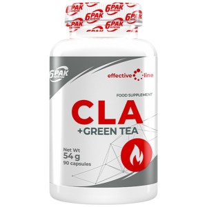 CLA + Green Tea - 90 капсули | 6PAK Nutrition CLA + Green Tea - 90 капсули | 6PAK Nutrition