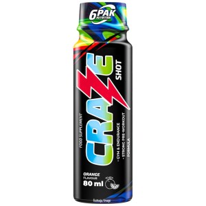 Craze Shot - Портокал 80 мл | 6PAK Nutrition
