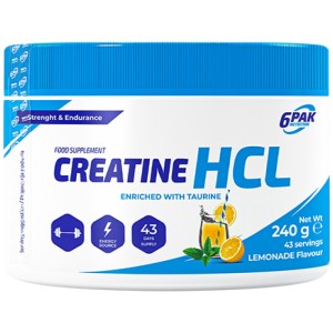 Creatine HCL Powder - Лимонада 240 г | 6PAK Nutrition