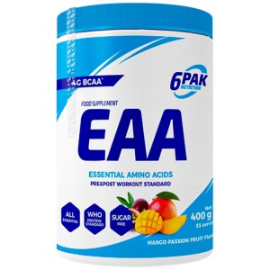 EAA Powder - Манго и маракуя 400 г | 6PAK Nutrition