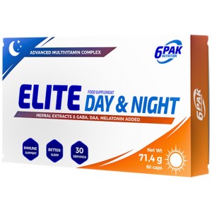 Elite Day & Night | Advanced Multivitamin Complex - 60 капсули | 6PAK Nutrition