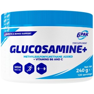 Glucosamine+ Powder - Неовкусен 240 г | 6PAK Nutrition