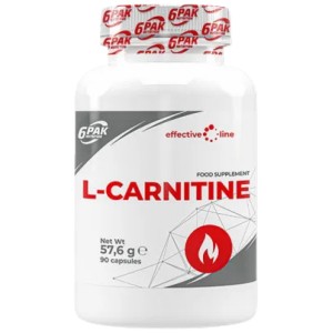 L-Carnitine 500 mg - 90 капсули | 6PAK Nutrition