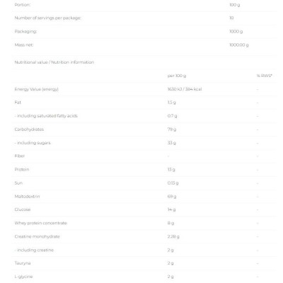 MASS PAK - Малина 5000 г | 6PAK Nutrition
