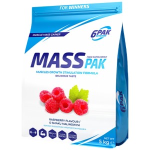 MASS PAK - Малина 5000 г | 6PAK Nutrition