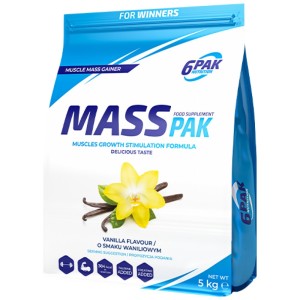 MASS PAK - Ванилия 5000 г | 6PAK Nutrition