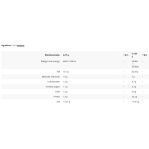 Peanut Butter Pak Crunchy - 908 г | 6PAK Nutrition