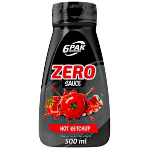 Sauce Zero - Hot Ketchup - 500 мл | 6PAK Nutrition