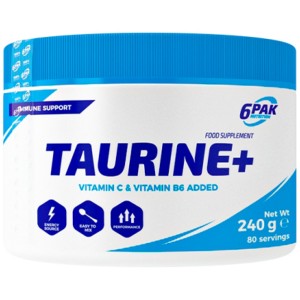 Taurine+ - Неовкусен 240 г | 6PAK Nutrition