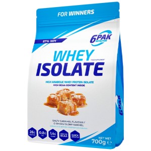 Whey Isolate - Солен карамел 700 г | 6PAK Nutrition