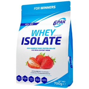 Whey Isolate - Ягода 700 г | 6PAK Nutrition
