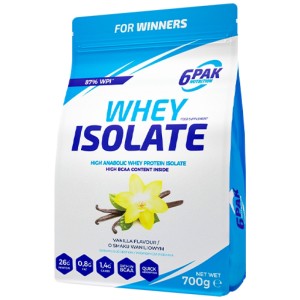 Whey Isolate - Ванилия 700 г | 6PAK Nutrition