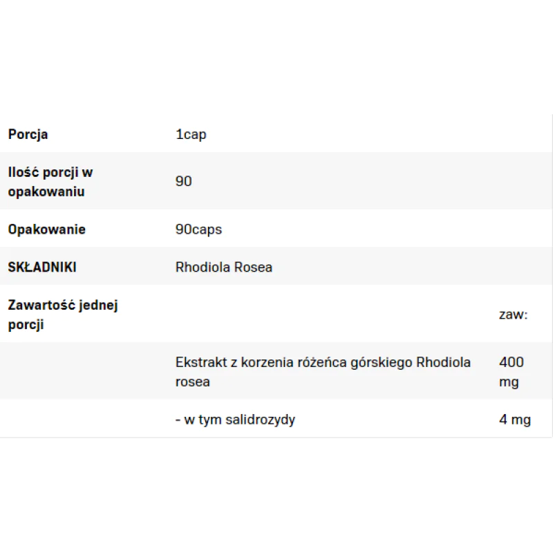 Rhodiola Rosea 90 капсули | Allnutrition Rhodiola Rosea 90 капсули | Allnutrition