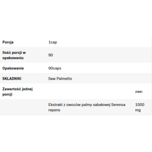 Saw Palmetto 90 капсули | Allnutrition Saw Palmetto 90 капсули | Allnutrition