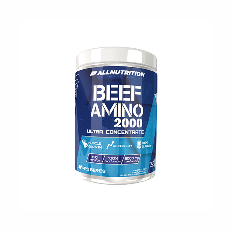 Allnutrition Beef Amino 2000 Ultra Concentrate - Телешки Аминокиселини 300 tabs