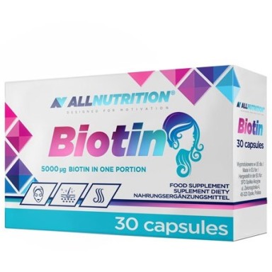 Biotin 30 капсули | Allnutrition