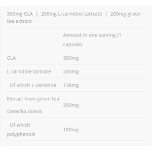 CLA + L-Carnitine + Green Tea 120 капсули | Allnutrition CLA + L-Carnitine + Green Tea 120 капсули | Allnutrition