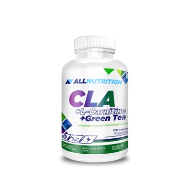 CLA + L-Carnitine + Green Tea 120 капсули | Allnutrition