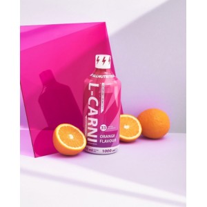 L-Carni Concentrate + Green Tea - Портокал 1000 мл | Allnutrition