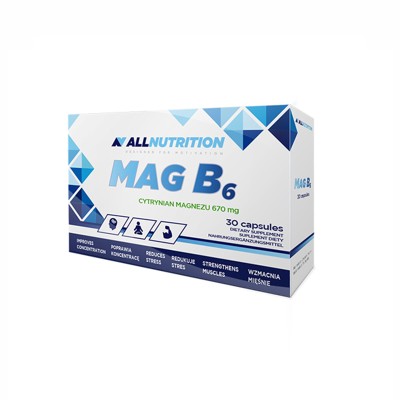 Mag B6 30 капсули | Allnutrition
