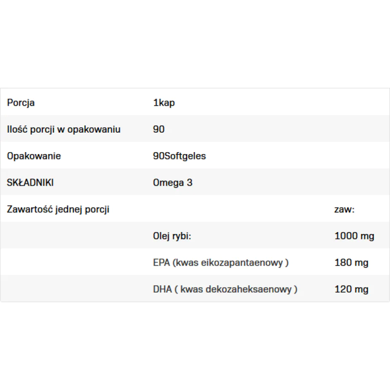 Omega 3 90 капсули | Allnutrition Omega 3 90 капсули | Allnutrition