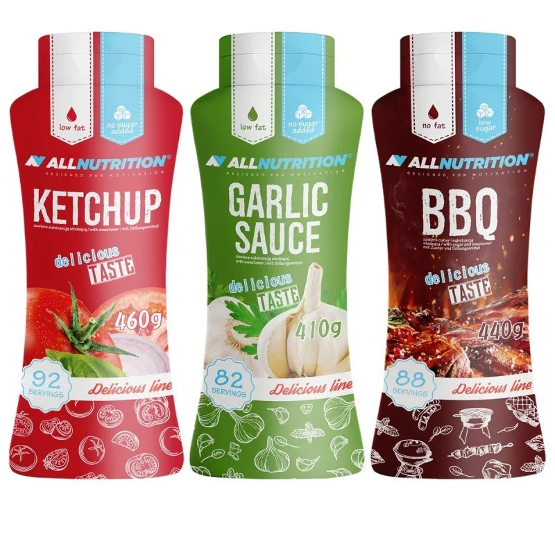 Sauce BBQ 440 гр | Allnutrition Sauce BBQ 440 гр | Allnutrition