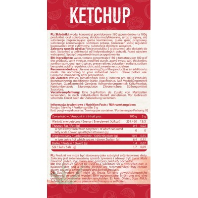 Sauce Ketchup 460 гр | Allnutrition