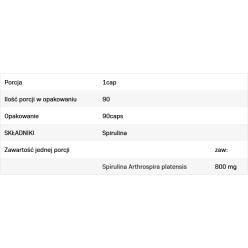 Spirulina 90 капсули | Allnutrition Spirulina 90 капсули | Allnutrition