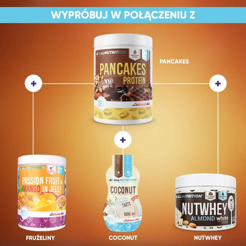 Pancakes Protein 500 гр | Allnutrition Pancakes Protein 500 гр | Allnutrition