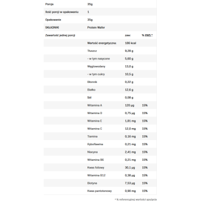 Protein Wafer 35 гр | Allnutrition