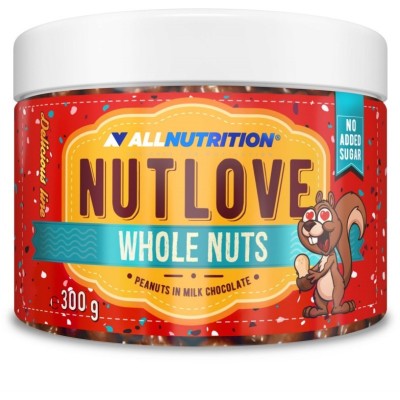NutLove Whole Nuts Peanuts 300 гр | Allnutrition