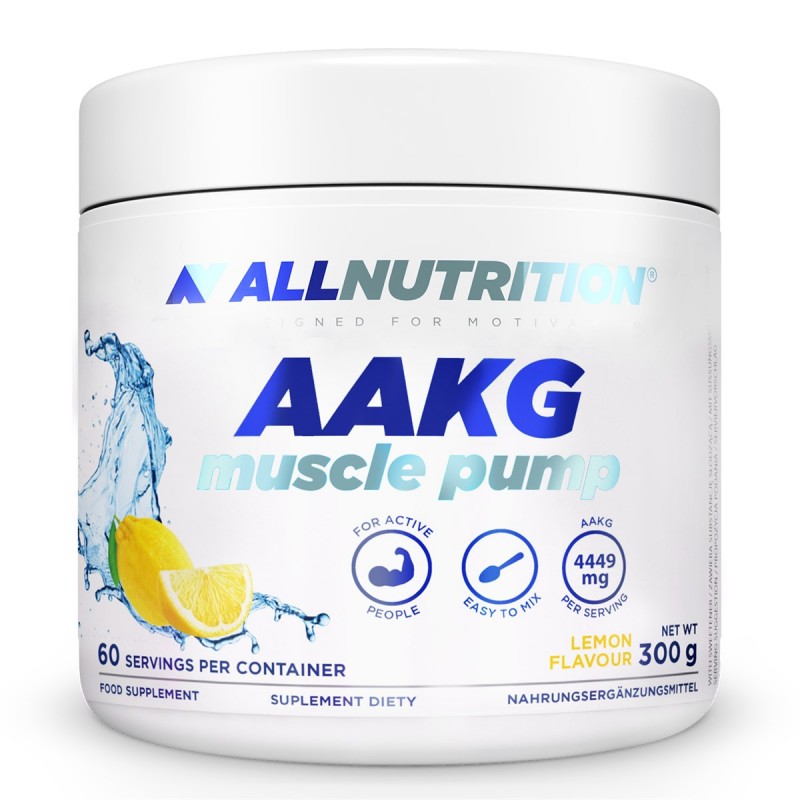 Allnutrition AAKG Muscle Pump - Аргинин Лимон 300 g