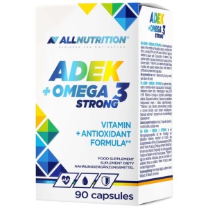 ADEK + Omega 3 Strong 90 капсули | Allnutrition