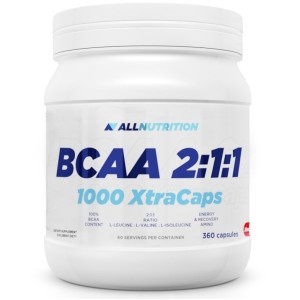 BCAA 2:1:1 1000 XtraCaps 180 капсули | Allnutrition