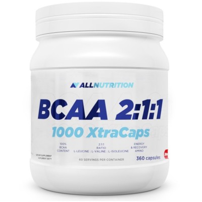 BCAA 2:1:1 1000 XtraCaps 180 капсули | Allnutrition