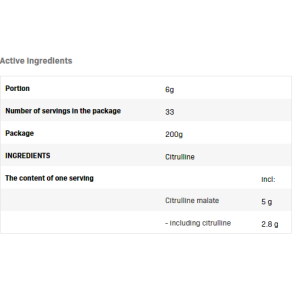 Citrulline 200 гр | Allnutrition