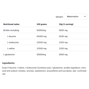 BCAA Max Support Instant - Лимон 500 гр | Allnutrition