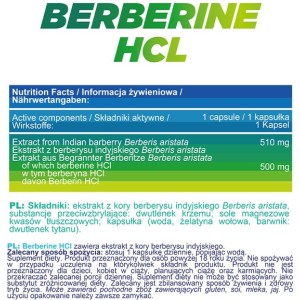 Berberine HCL 90 капсули | Allnutrition Berberine HCL 90 капсули | Allnutrition