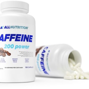 Caffeine 200 Power 100 капсули | Allnutrition Caffeine 200 Power 100 капсули | Allnutrition