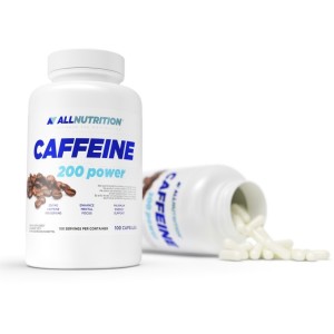 Caffeine 200 Power 100 капсули | Allnutrition