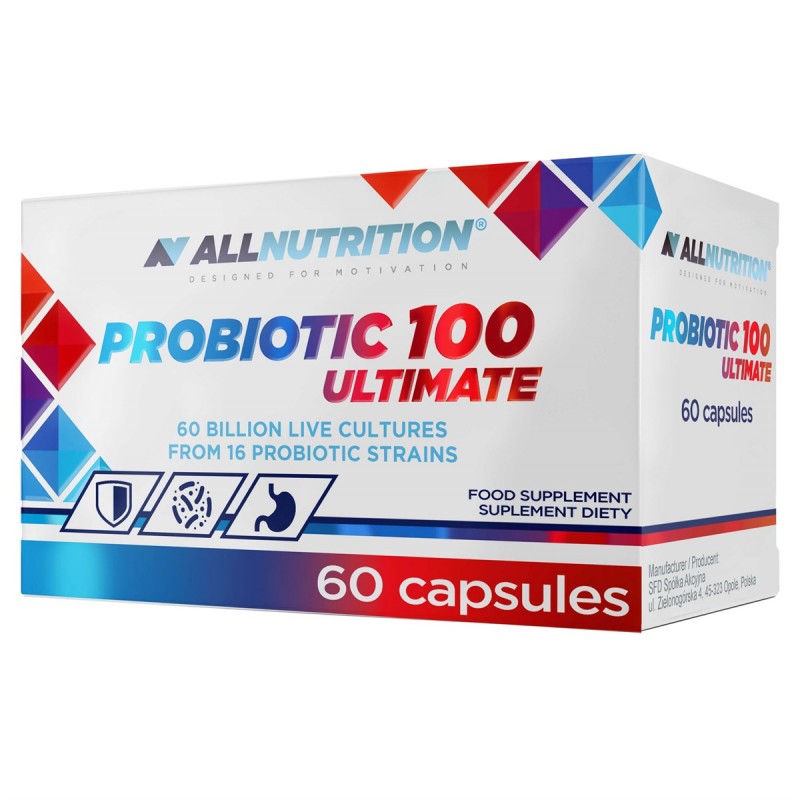 Allnutrition Probiotic 100 Ultimate - Пробиотик 60 caps