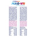 Allnutrition Mag-Vit - Effervescent - Магнезий и Витамини Лимон 20 tabs