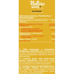 Nature Honey With Orange 400 гр | Allnutrition