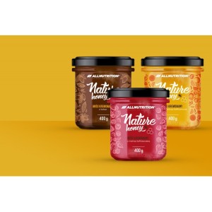 Nature Honey With Raspberry 400 гр | Allnutrition