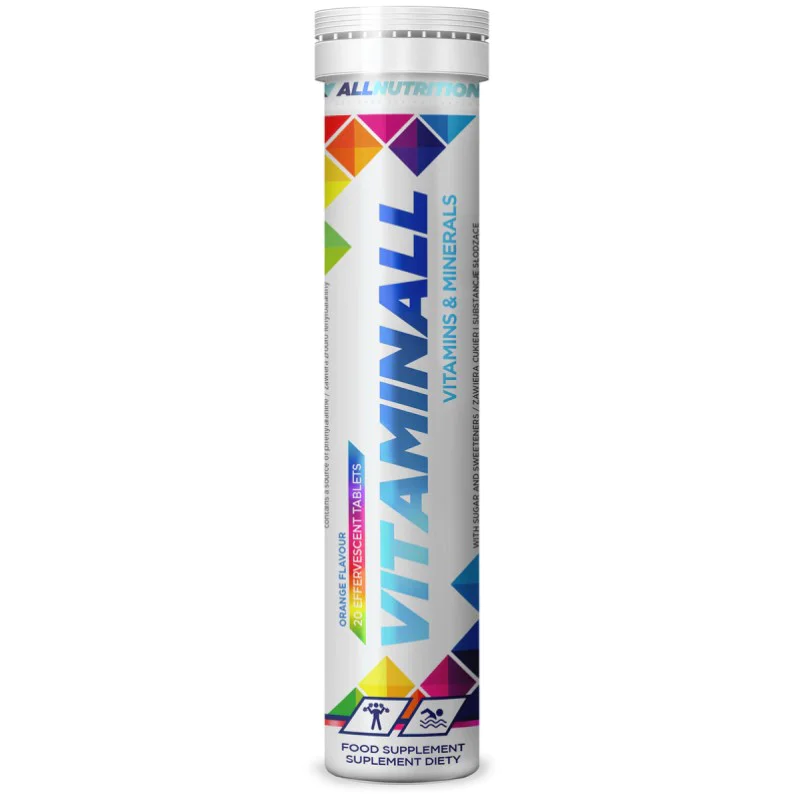 VitaminAll Vitamins & Minerals 20 разтворими таблетки | Allnutrition VitaminAll Vitamins & Minerals 20 разтворими таблетки | Allnutrition