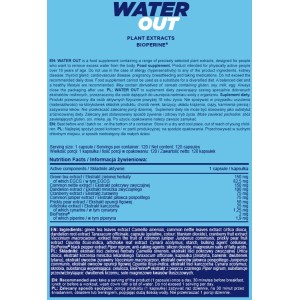 Water Out 120 капсули | Allnutrition