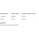Glutamine 1250 XtraCaps 180 капсули | Allnutrition Glutamine 1250 XtraCaps 180 капсули | Allnutrition