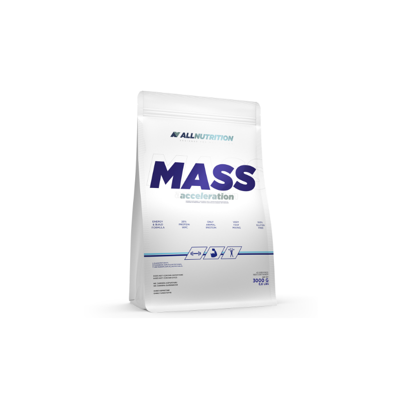 Allnutrition Mass Acceleration - Гейнер Ягода 3 kg