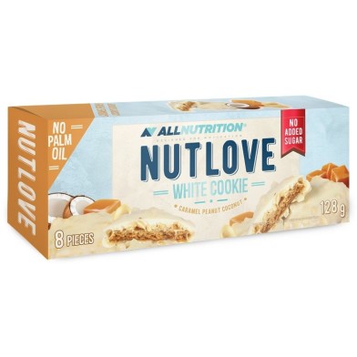 NutLove Cookie White Chocolate Caramel Peanut Coconut 130 гр | Allnutrition
