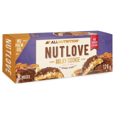 NutLove Cookie Milk Chocolate Caramel Peanut 130 гр | Allnutrition